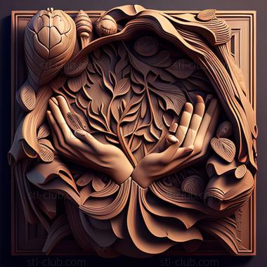 3D модель St Человечество игра (STL)